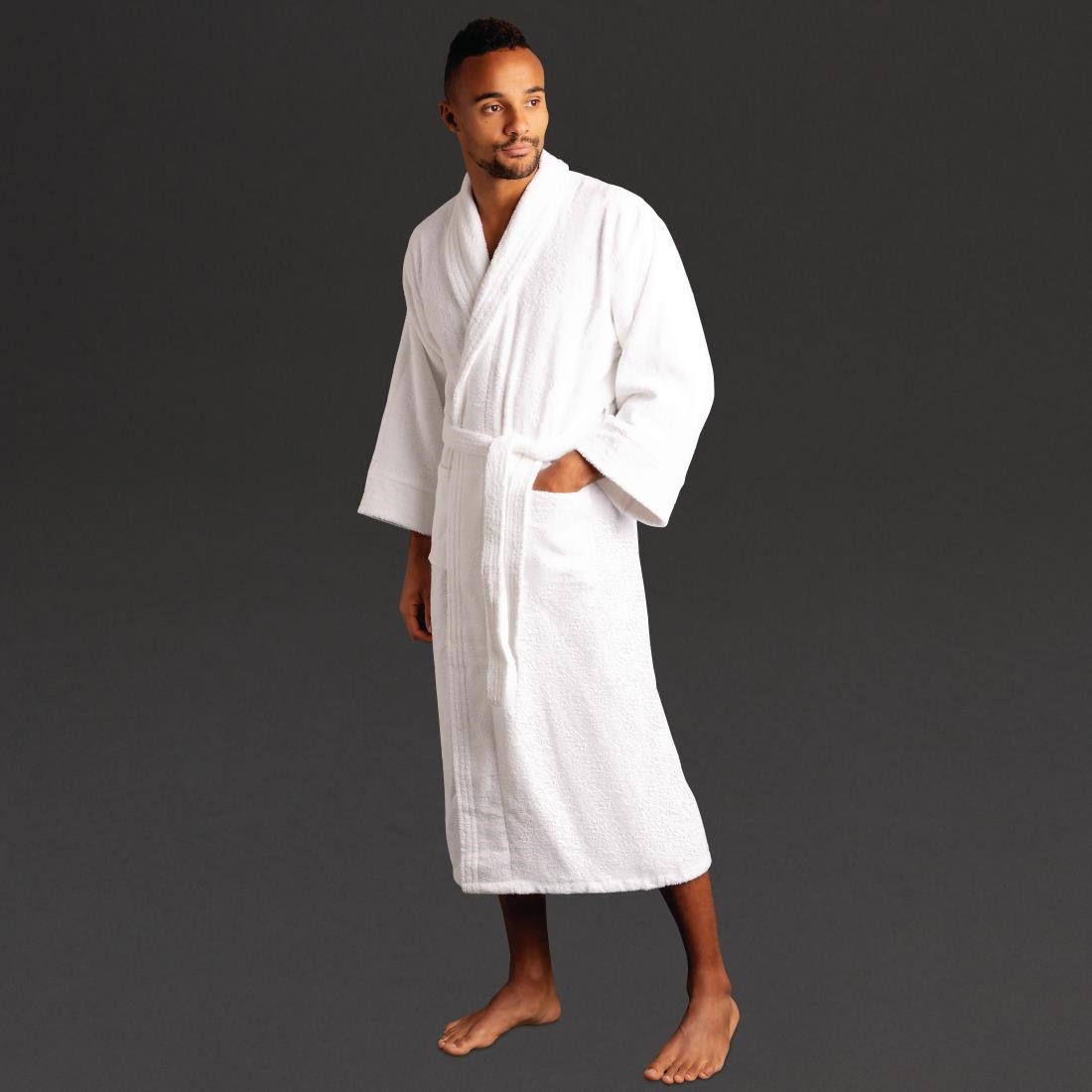 GT856-XXL Mitre Comfort Sandringham Bathrobe Extra Large White