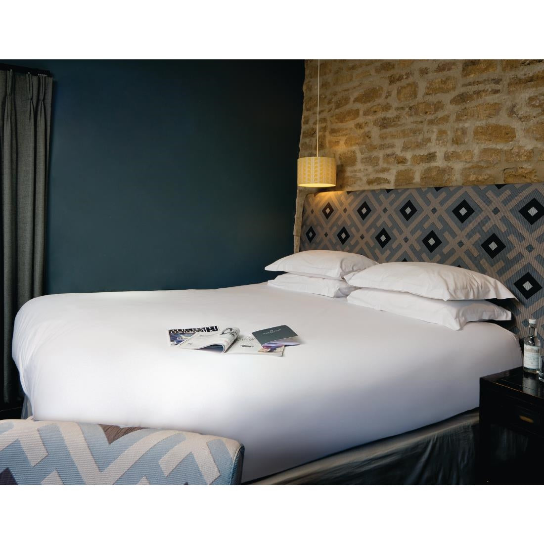GU112 Mitre Heritage Serenity Flat Sheet King Size