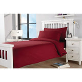 GU212 Mitre Essentials Spectrum Duvet Cover Claret Double - JD Catering Equipment Solutions Ltd