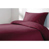GU182 Mitre Essentials Spectrum Kick Pleat Valance Claret Double - JD Catering Equipment Solutions Ltd