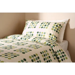 GU299 Mitre Essentials Memphis Duvet Cover Green Double - JD Catering Equipment Solutions Ltd