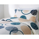 GU325 Mitre Essentials Eclipse Double Duvet Cover Blue - JD Catering Equipment Solutions Ltd