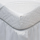 GU563 Mitre Essentials Polyrest Mattress Protectors Small Double White - JD Catering Equipment Solutions Ltd