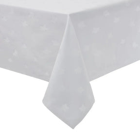 GW448 Mitre Luxury Luxor Tablecloth Ivy Leaf White 1780 x 1780mm - JD Catering Equipment Solutions Ltd