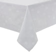 GW456 Mitre Luxury Luxor Tablecloth Ivy Leaf White 1780 x 2300mm - JD Catering Equipment Solutions Ltd