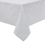 GW456 Mitre Luxury Luxor Tablecloth Ivy Leaf White 1780 x 2300mm - JD Catering Equipment Solutions Ltd