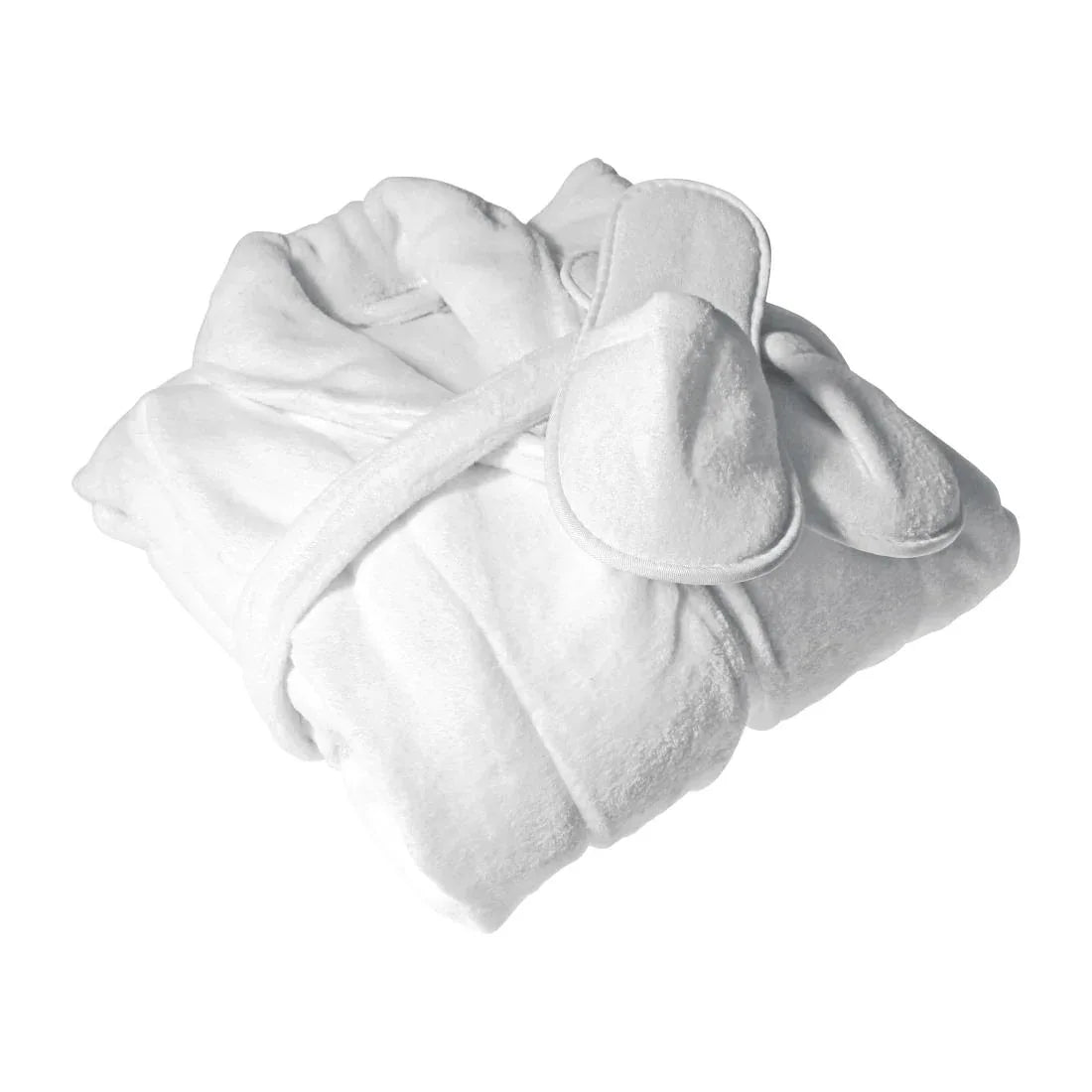 HB542 Mitre Comfort Vienna Bathrobe and Slipper Set Small-Medium - JD Catering Equipment Solutions Ltd