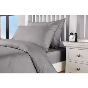 HB657 Mitre Essentials Spectrum Housewife Pillowcases Grey (2 pack) - JD Catering Equipment Solutions Ltd