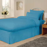 HB663 Mitre Essentials Spectrum Fitted Sheet Turquoise Single - JD Catering Equipment Solutions Ltd