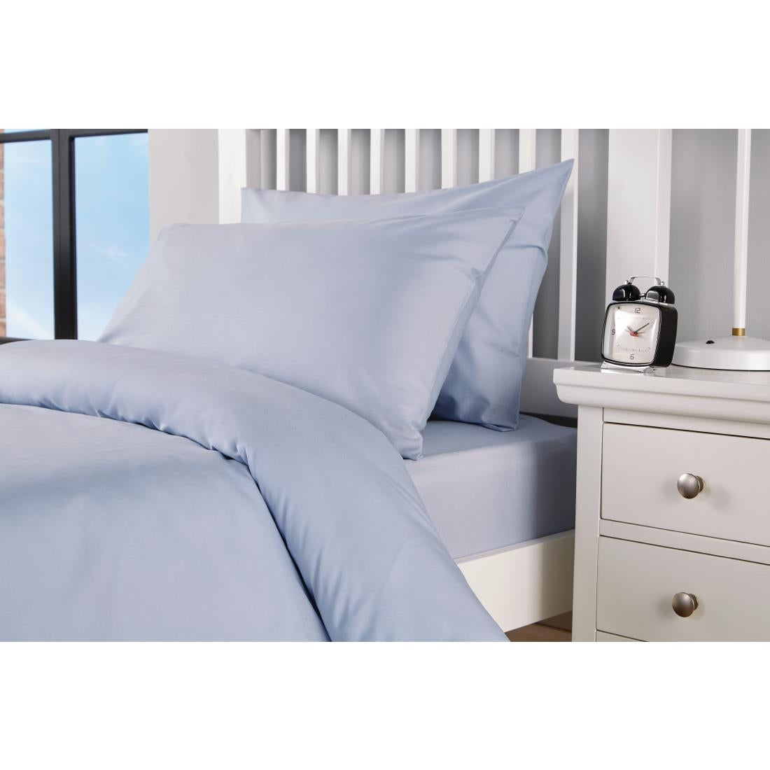 HB915 Mitre Essentials Spectrum Housewife Pillowcase Blue