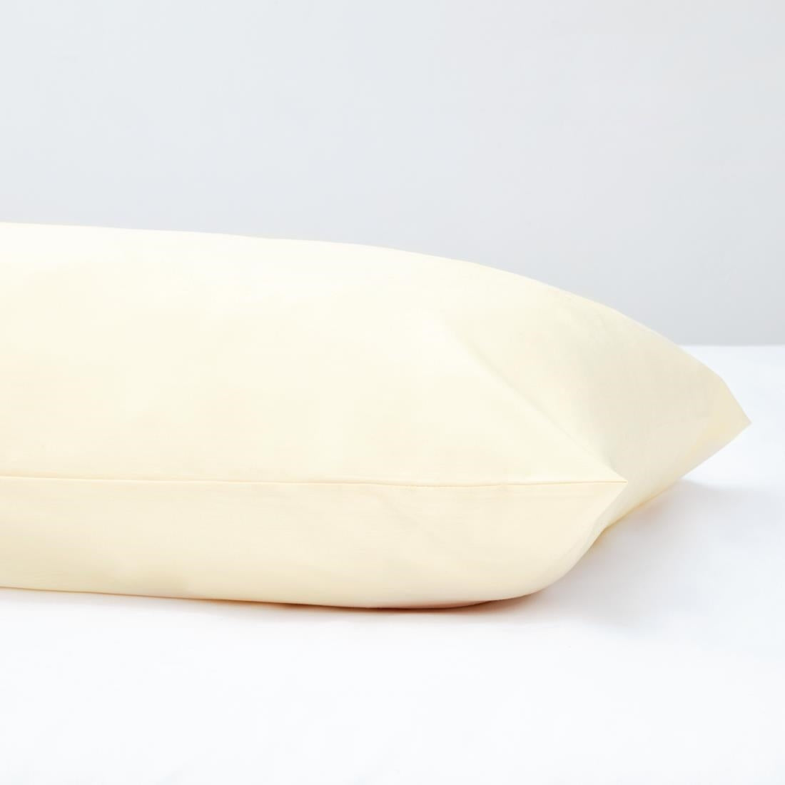 HB951 Mitre Essentials Temir Housewife Pillowcase Oatmeal (2 pack)