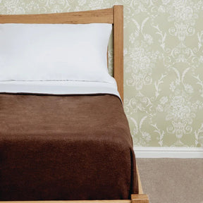 HD345 Comfort Fleece Blanket Chocolate - JD Catering Equipment Solutions Ltd