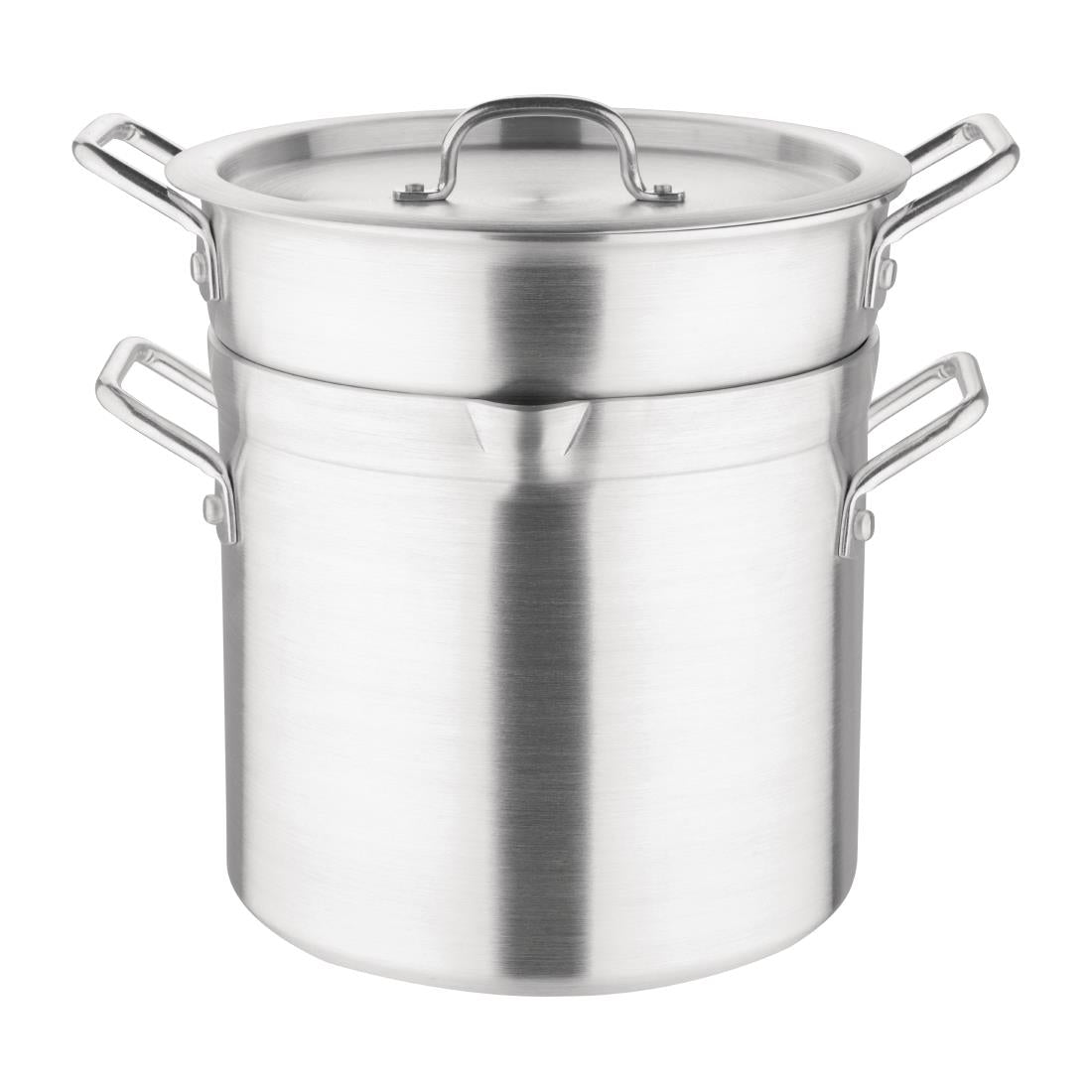 K645 Vogue Aluminium Double Boiler Pan 10Ltr