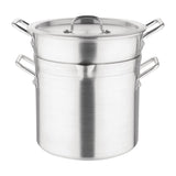 K645 Vogue Aluminium Double Boiler Pan 10Ltr