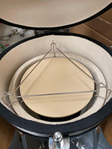 KamadoUK Heat deflector/pizza stone and rack 21" - JD Catering Equipment Solutions Ltd