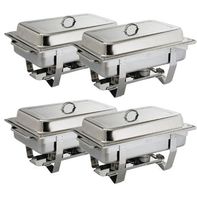 S299 Milan Chafing Set 1/1 GN (Pack of 4) - JD Catering Equipment Solutions Ltd