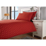 HN858 Mitre Essentials Perth Duvet Covers Terracotta Double