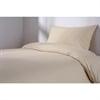 GU259 Mitre Essentials Spectrum Kick Pleat Valance Oatmeal Single - JD Catering Equipment Solutions Ltd
