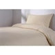GU259 Mitre Essentials Spectrum Kick Pleat Valance Oatmeal Single