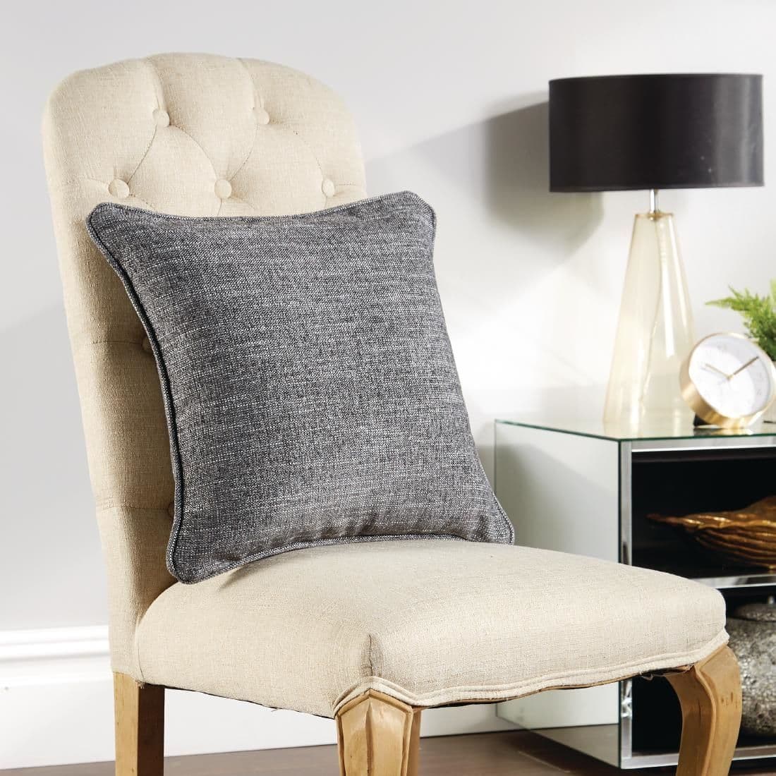HP010 Mitre Polaris Throw Cushion Coal 43 x43cm