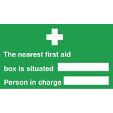 L944 Nearest First Aid Box Sign