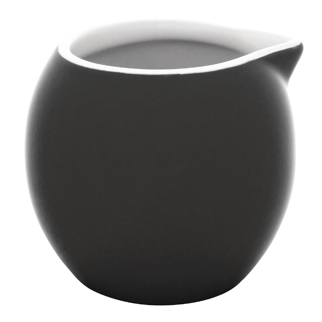 CM757 Olympia Cafe Milk Jug Charcoal 70ml (Pack of 6)