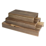 CP697 Olympia FSC Acacia Wood Riser Set (Pack of 3) - JD Catering Equipment Solutions Ltd