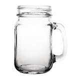 CE678 Olympia Handled Jam Jar Glasses 450ml (Pack of 12)