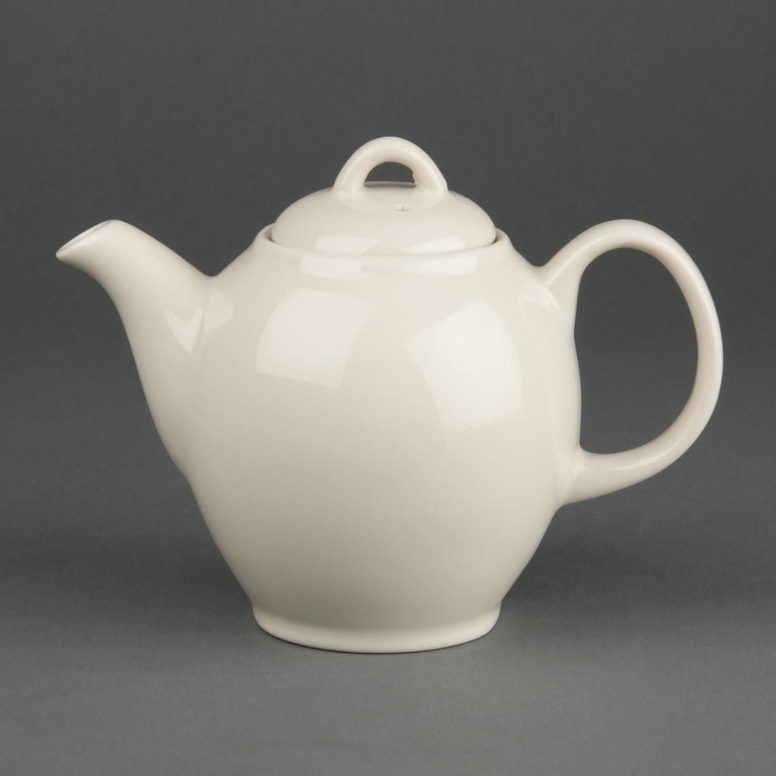 U139 Olympia Ivory Teapots 426ml (Pack of 4)