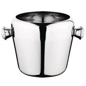 CM863 Olympia Mini Ice Bucket Stainless Steel 1Ltr - JD Catering Equipment Solutions Ltd