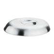 P183 Olympia Oval Vegetable Dish Lid 290 x 200mm - JD Catering Equipment Solutions Ltd