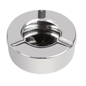 CM368 Olympia Stainless Steel Windproof Ashtray 90mm (Pack of 6) - JD Catering Equipment Solutions Ltd