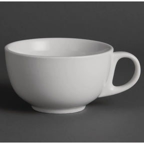 U827 Olympia Whiteware Cappuccino Cups 425ml 15oz (Pack of 12) - JD Catering Equipment Solutions Ltd