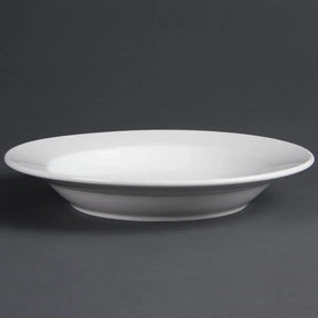 C363 Olympia Whiteware Deep Plates 270mm 2Ltr (Pack of 6) - JD Catering Equipment Solutions Ltd