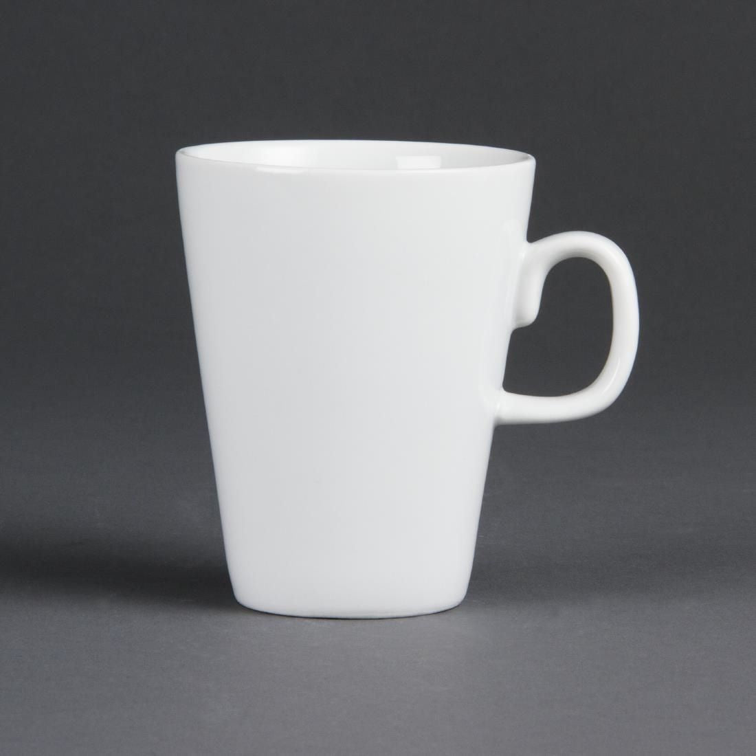 C359 Olympia Whiteware Latte Mugs 310ml 11oz (Pack of 12)