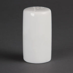 CB703 Olympia Whiteware Pepper Shakers 80mm (Pack of 12) - JD Catering Equipment Solutions Ltd