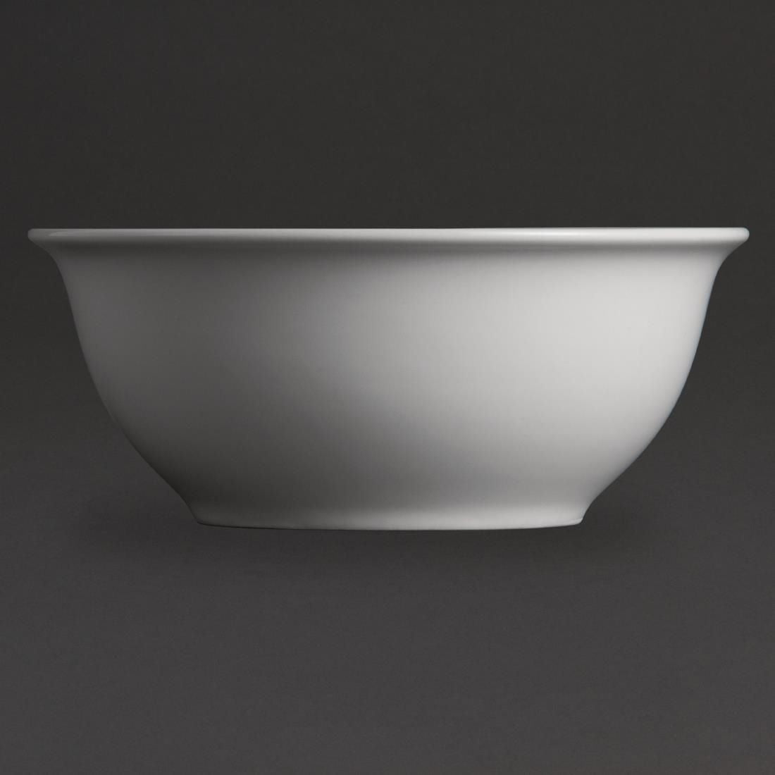 W408 Olympia Whiteware Salad Bowls 175mm (Pack of 6)