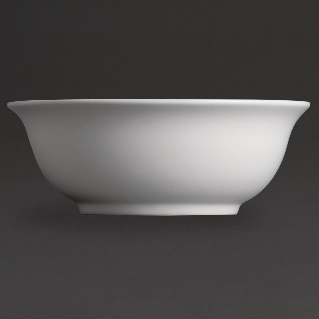 Olympia Whiteware Salad Bowls 235mm (Pack of 6)