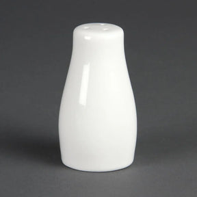 C213 Olympia Whiteware Salt Shakers 90mm (Pack of 12) - JD Catering Equipment Solutions Ltd