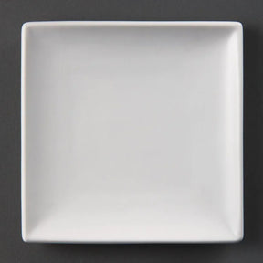 U153 Olympia Whiteware Square Plates 140mm (Pack of 12) - JD Catering Equipment Solutions Ltd