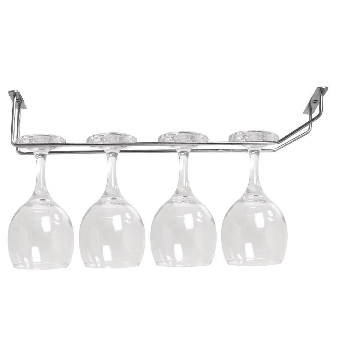 CE307 Olympia Wine Glass Rack Chrome 406mm