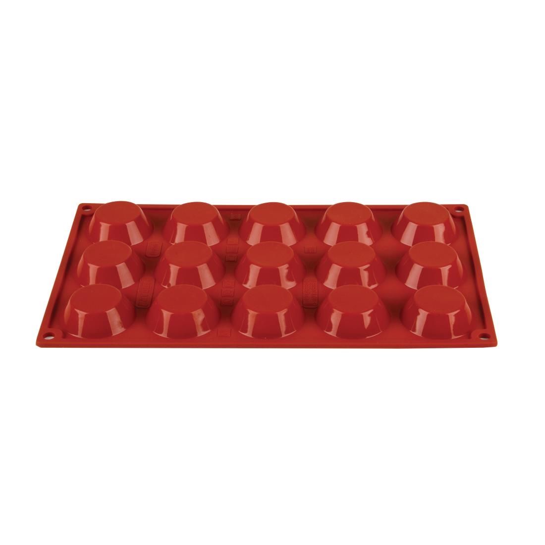 N935 Pavoni Formaflex Silicone Tartlet Mould 15 Cup