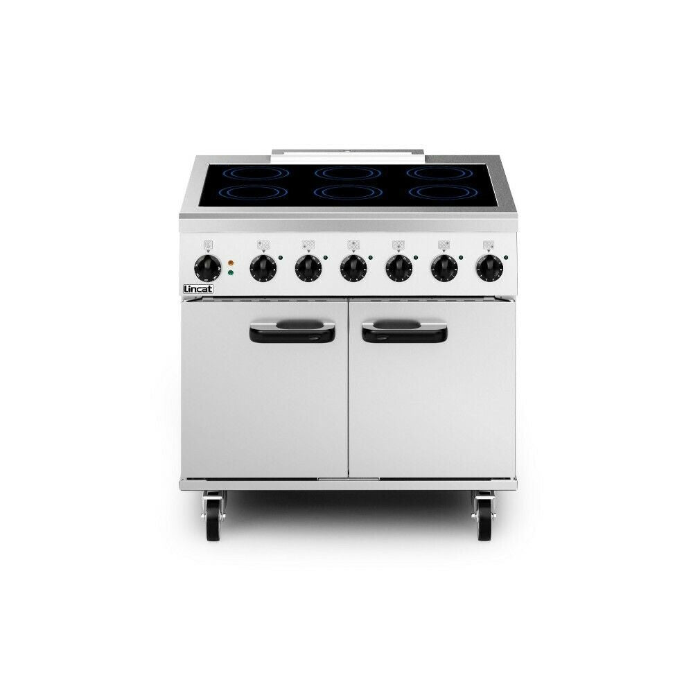PHER01/SPH Lincat Phoenix Electric Free-standing Induction Oven Range - 6-Zone - 13.0 kW [1-Phase] CY489