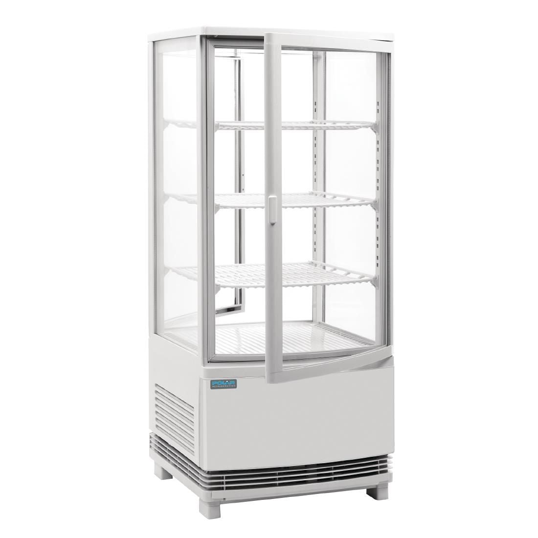 CB507 Polar C-Series Curved Door Display Fridge White