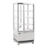 CB507 Polar C-Series Curved Door Display Fridge White