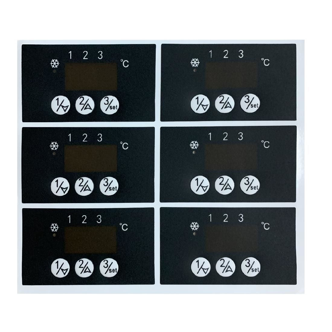 AK041 Polar Electronic Thermostat Sticker