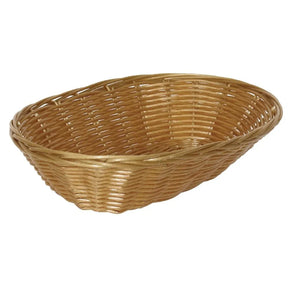 T364 Poly Wicker Oval Food Basket (Pack of 6) - JD Catering Equipment Solutions Ltd