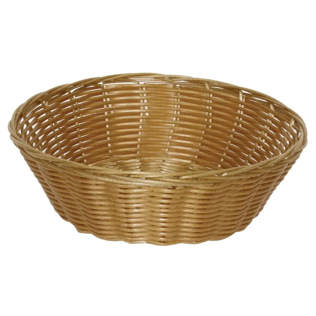 T363 Poly Wicker Round Food Basket (Pack of 6) - JD Catering Equipment Solutions Ltd