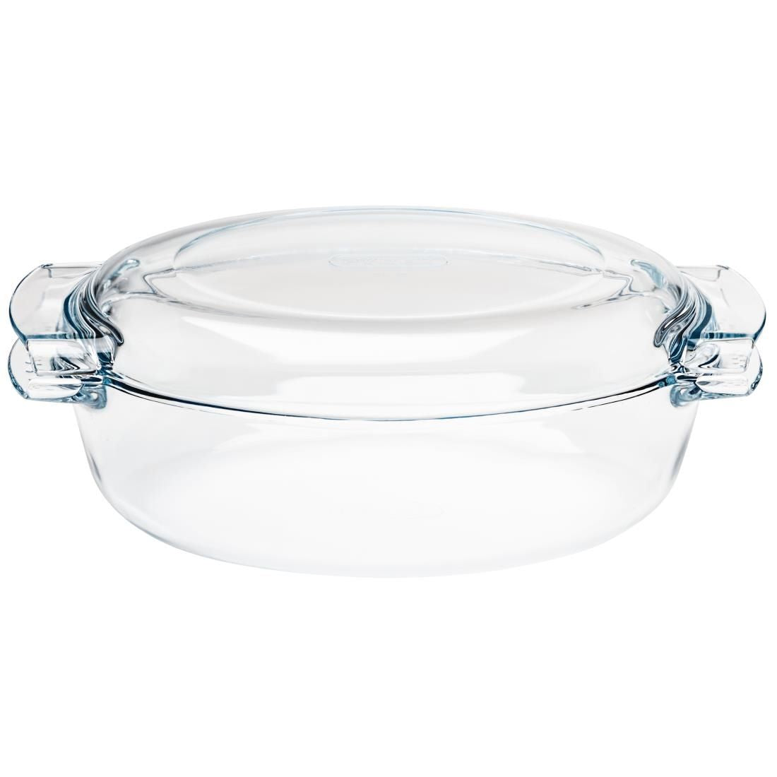 P591 Pyrex Oval Glass Casserole Dish 4.5Ltr