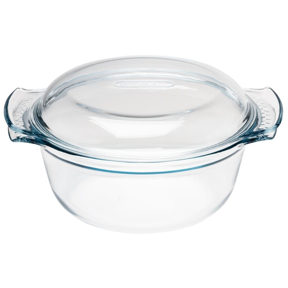 P590 Pyrex Round Glass Casserole Dish 3.75Ltr